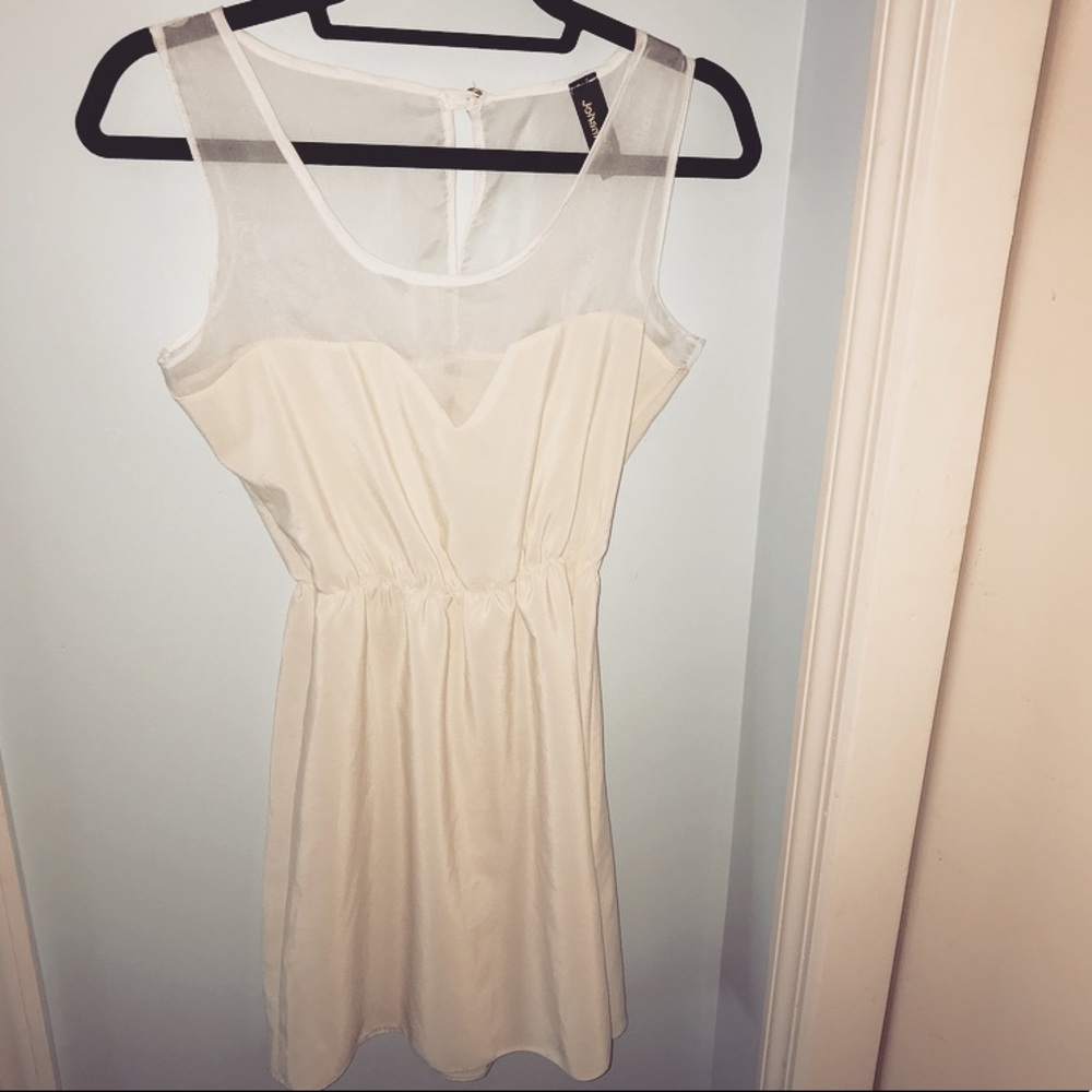 Urban Outfitter Creme White Dress